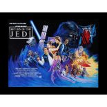 STAR WARS: RETURN OF THE JEDI (1983) - UK Quad (Style A), 1983