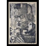 FRANKENSTEIN (1931) - Vice Press & Bottleneck Gallery Poster, 2020