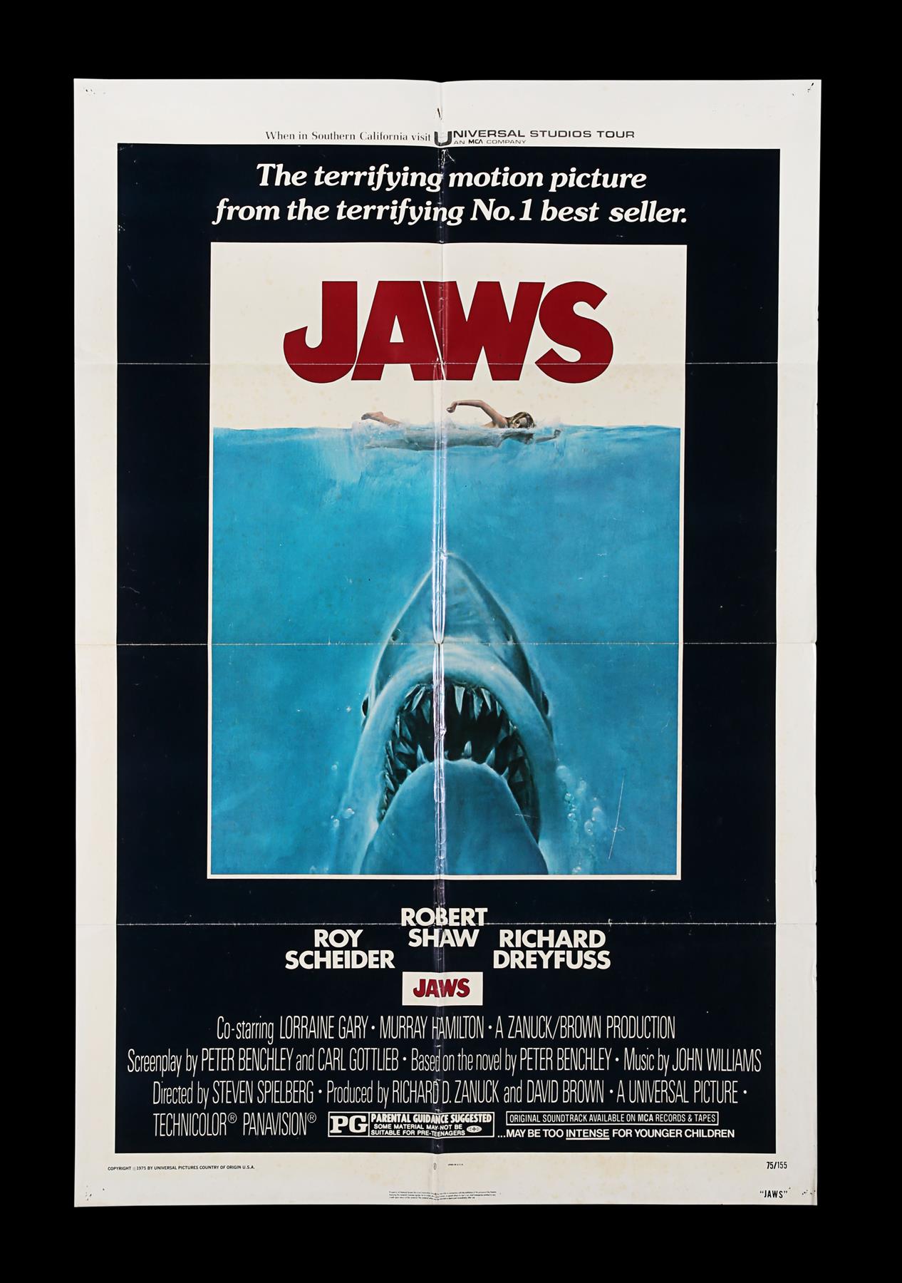 JAWS (1975), JAWS 2 (1978) - Two US One-Sheets, 1975, 1978 - Image 6 of 9