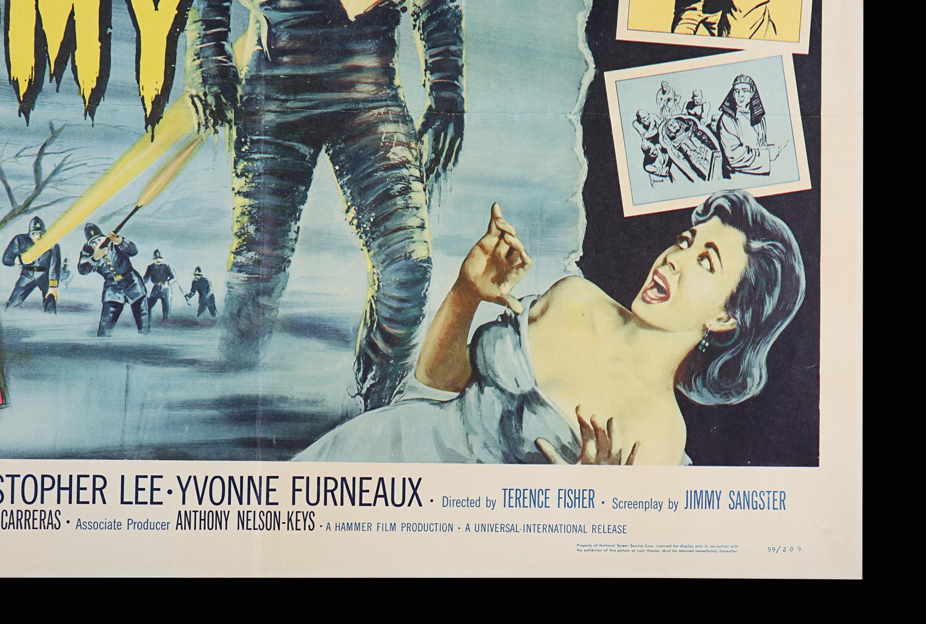 THE MUMMY (1959) - US Half Sheet, 1959 - Image 4 of 7