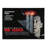 DIE HARD (1988) - UK Quad, 1988