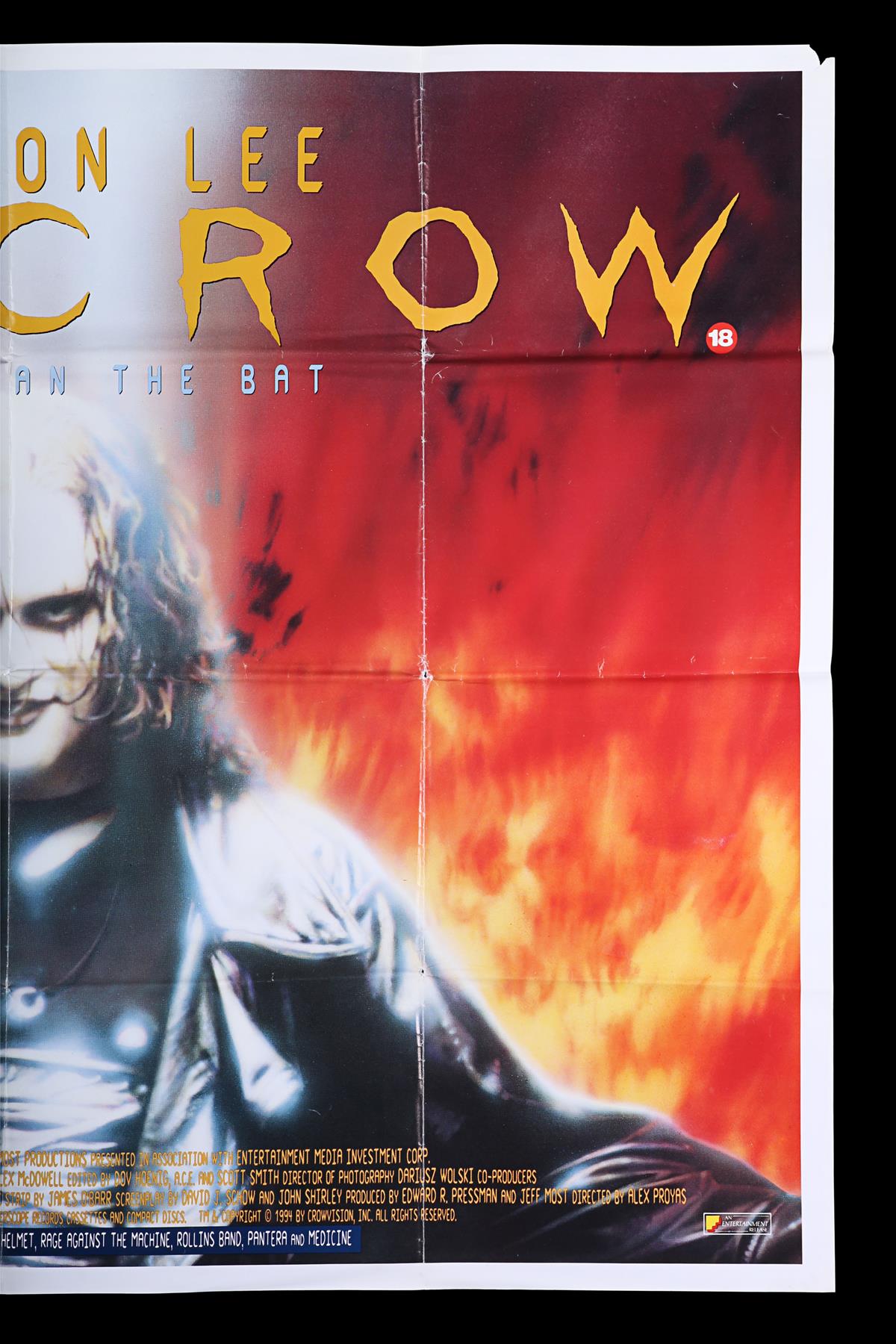 THE CROW (1994) - US One-Sheet and UK Quad, 1994 - Image 7 of 7