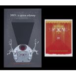 THE SHINING (1980), 2001: A SPACE ODYSSEY (1968) - Two Mondo Posters, 2006, 2008