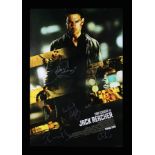 JACK REACHER (2012) - US One-Sheet, 2012, Autographed by Tom Cruise, Rosamund Pike and Others