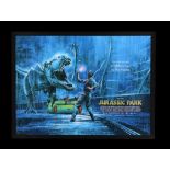 JURASSIC PARK (1993) - Vice Press & Bottleneck Gallery Quad Poster, 2019