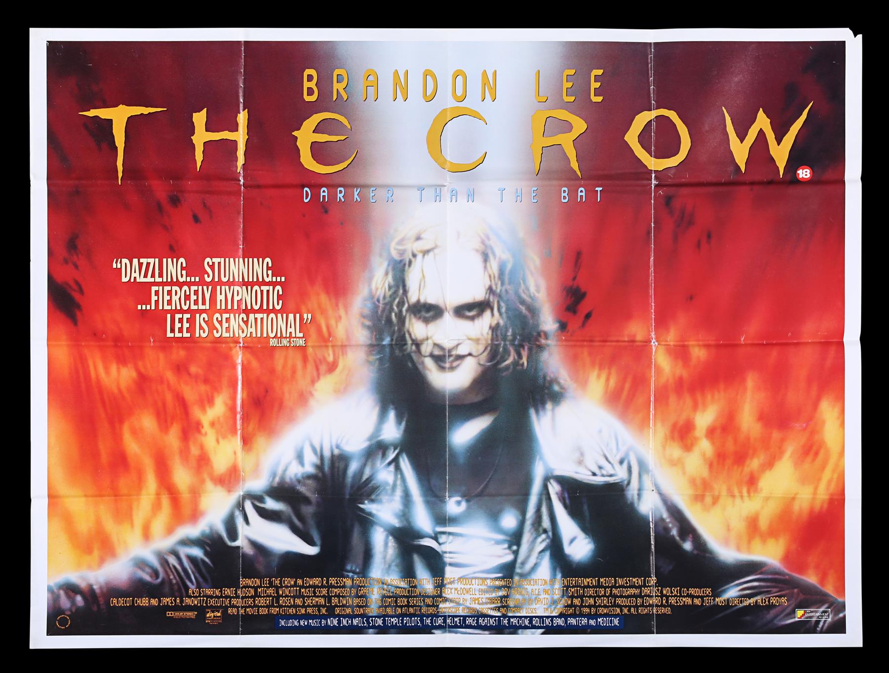 THE CROW (1994) - US One-Sheet and UK Quad, 1994 - Image 5 of 7