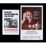 FRENCH CONNECTION (1971), CONVERSATION (1974) - UK Double Crown and US One-Sheet, 1971, 1974