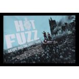 HOT FUZZ (2007) - Mondo Poster, 2017