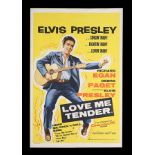 LOVE ME TENDER (1956) - UK Double Crown, 1956