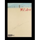 KILL BILL: VOLUME II (2004) - Japanese B1, 2004, Autographed by Uma Thurman