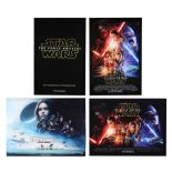 STAR WARS: THE FORCE AWAKENS (2015), ROGUE ONE: A STAR WARS STORY (2016) - Two US One-Sheets and Two