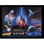 TRON (1982) - UK Quad, 1982