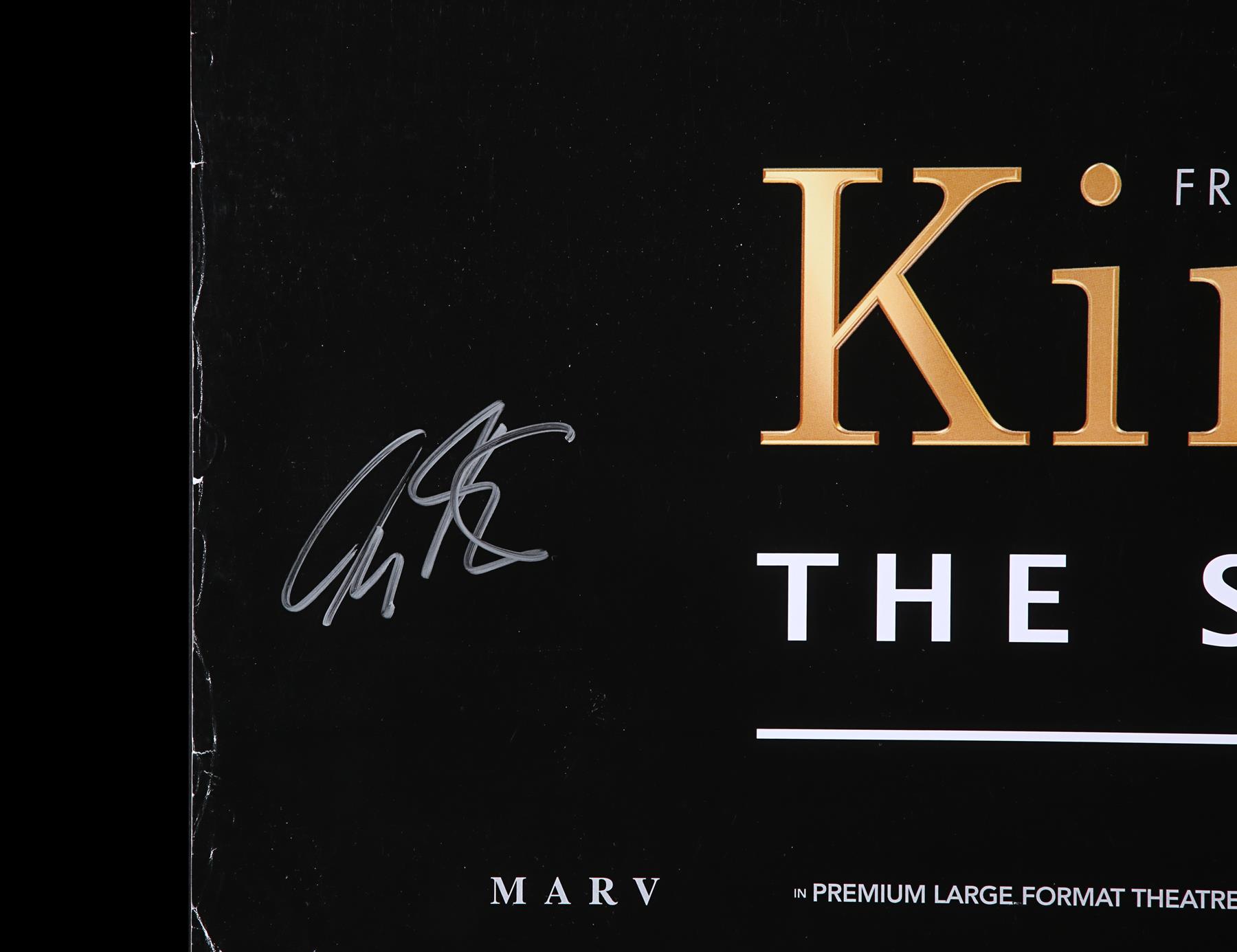 KINGSMAN: THE SECRET SERVICE (2014) - Poster Autographed by Samuel L. Jackson, Taron Egerton and Oth - Image 7 of 8