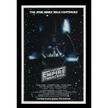 STAR WARS: THE EMPIRE STRIKES BACK (1980) - Howard Kazanjian Collection: US One-Sheet Advance Poster