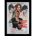 DR. NO (1962) - Carter-Jones Collection: Spanish One-Sheet, 1974