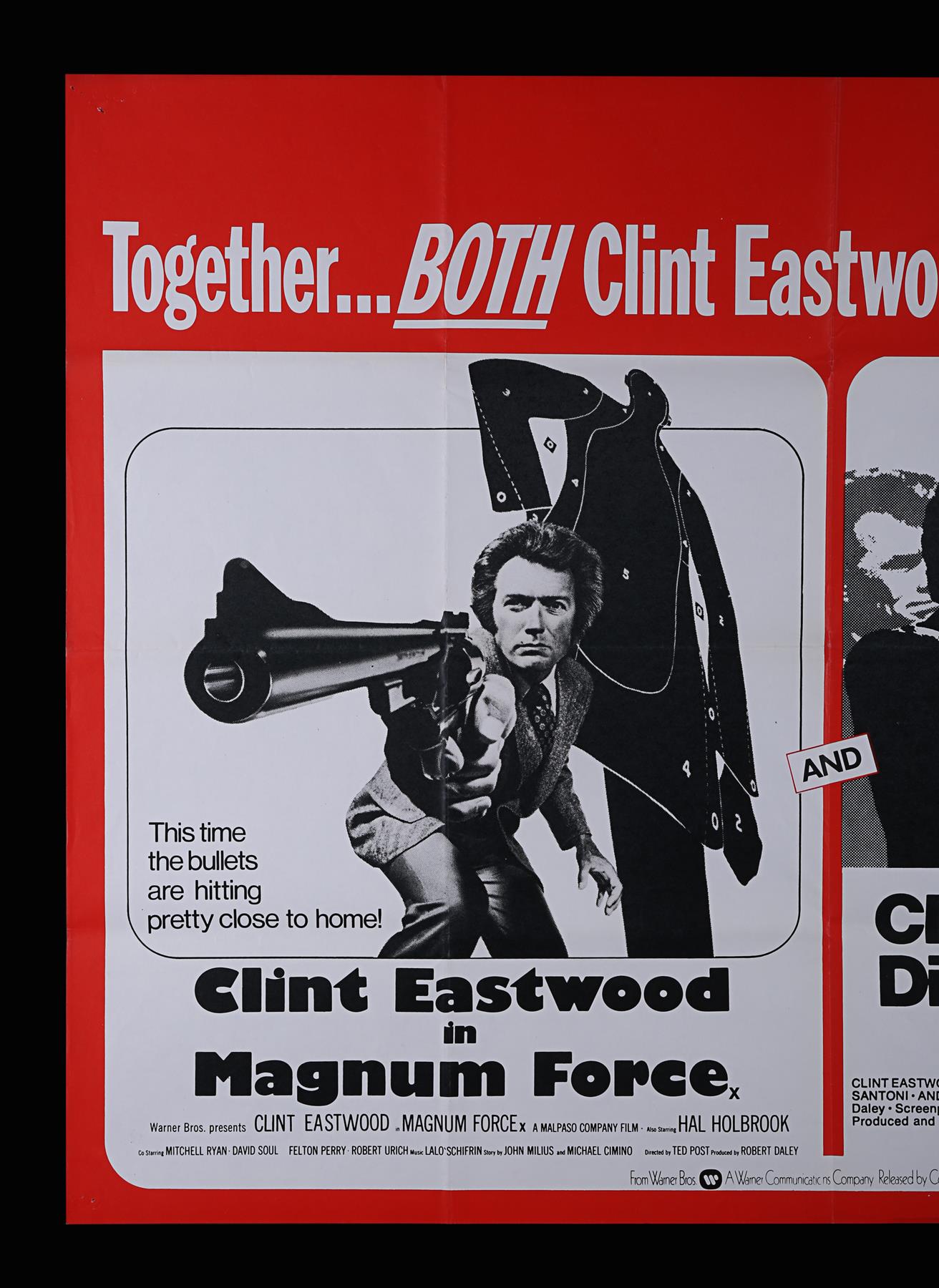 MAGNUM FORCE (1973) / DIRTY HARRY (1971) - UK Quad, 1975 - Image 2 of 5