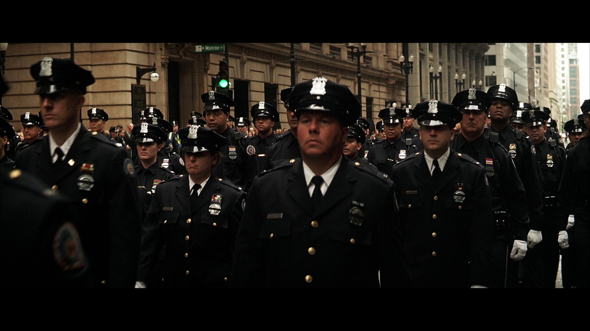 THE DARK KNIGHT (2008) - Gotham City Police Badge with Mourning Band and Ranking Bars - Image 9 of 11