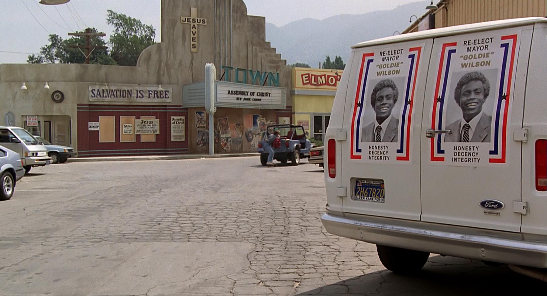 BACK TO THE FUTURE (1985) - Mayor Goldie Wilson (Donald Fullilove) Campaign Poster - Image 7 of 9