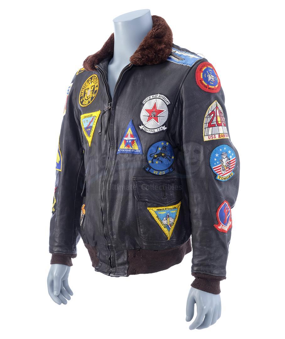 TOP GUN (1986) - Pete "Maverick" Mitchell's (Tom Cruise) Bomber Jacket - Image 3 of 11