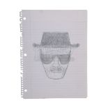 BREAKING BAD (TV SERIES, 2008-2013) - The Cousins' (Daniel and Luis Moncada) Heisenberg Sketch