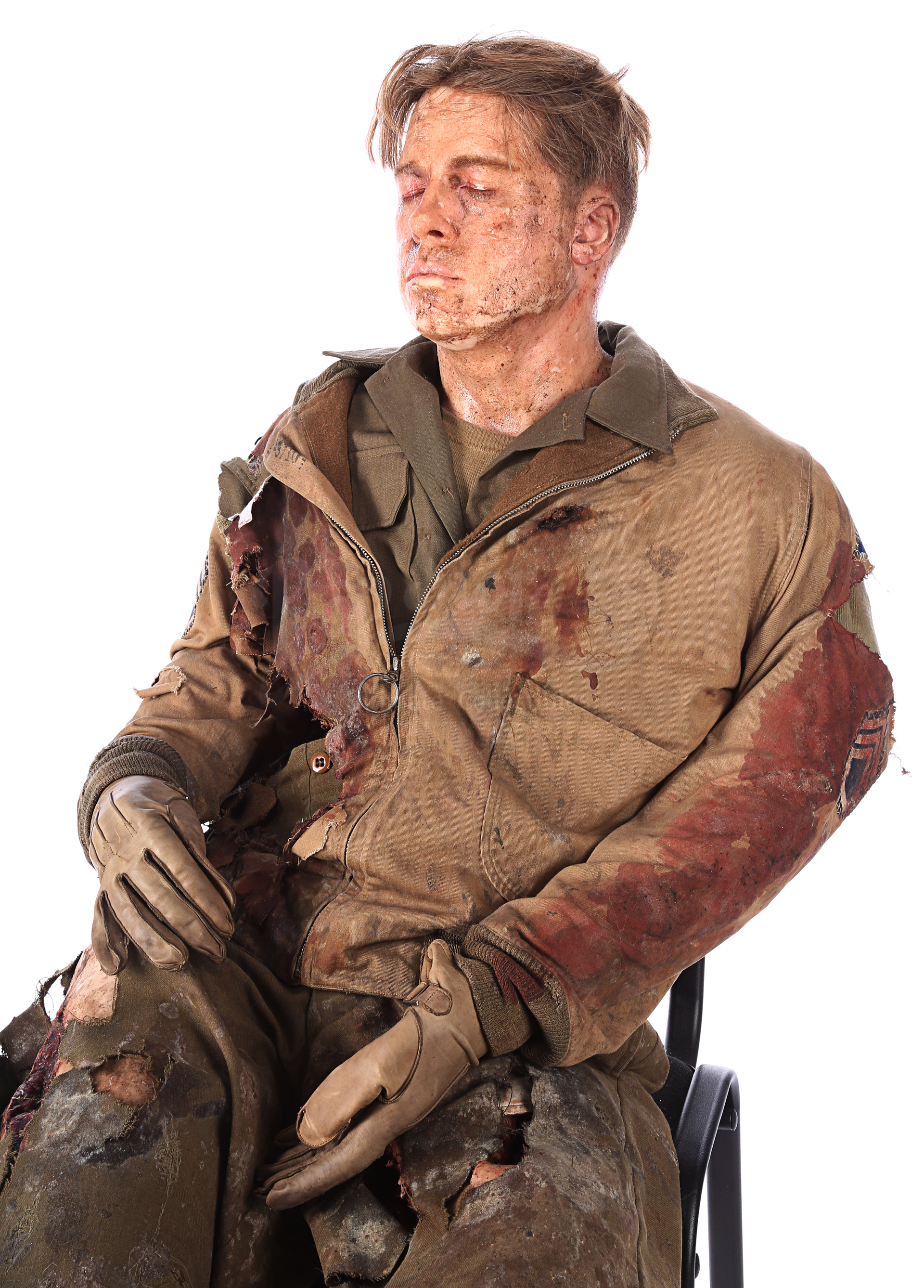 FURY (2014) - Don "Wardaddy" Collier's (Brad Pitt) Full-size Body Dummy - Image 2 of 13