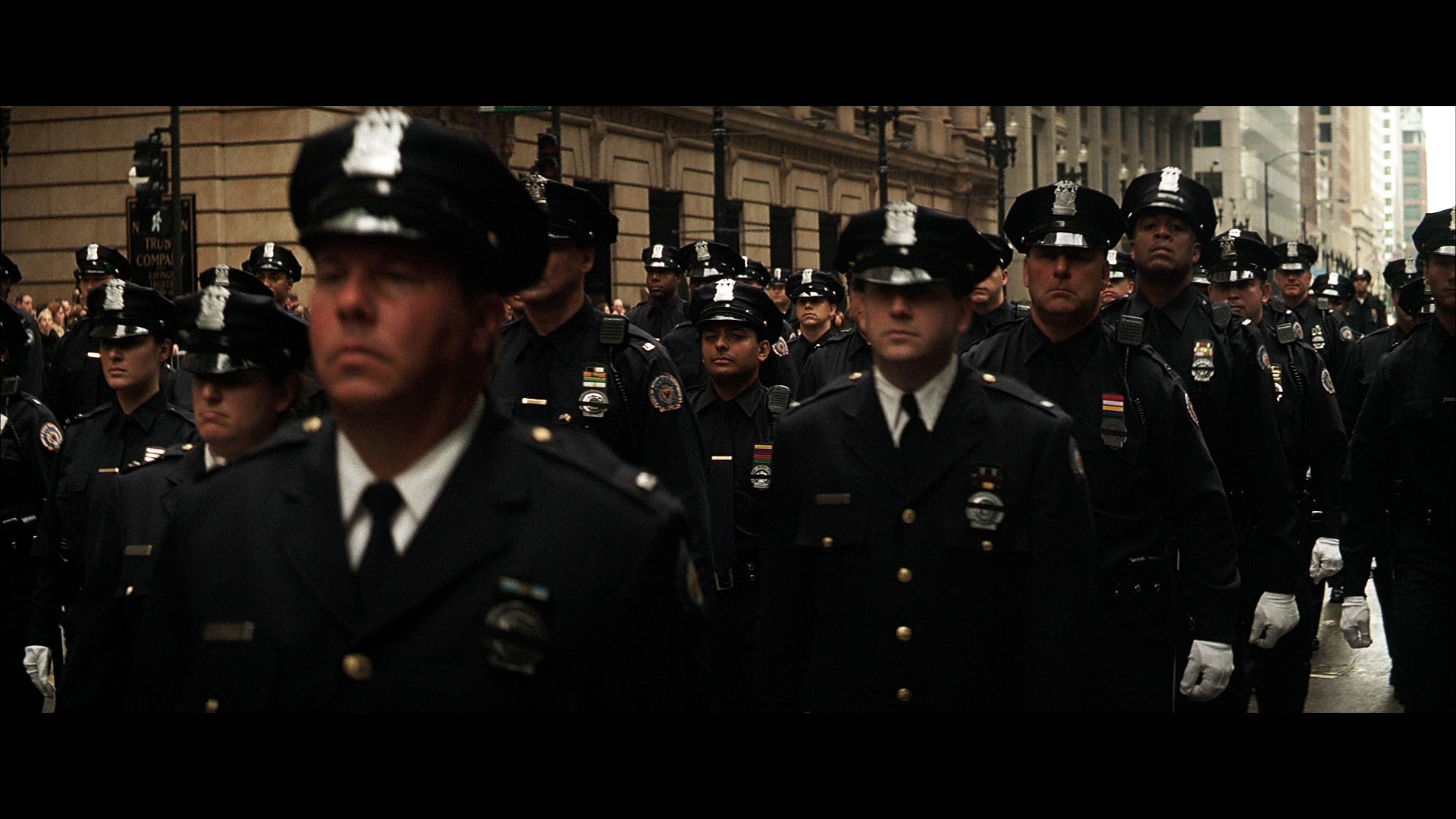 THE DARK KNIGHT (2008) - Gotham City Police Badge with Mourning Band and Ranking Bars - Image 10 of 11