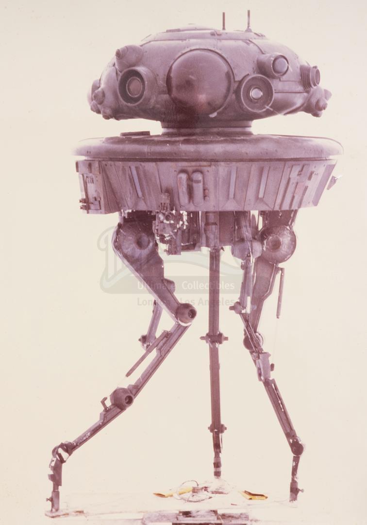 STAR WARS: THE EMPIRE STRIKES BACK (1980) - Probe Droid Continuity Polaroids and Concept Art - Image 3 of 5