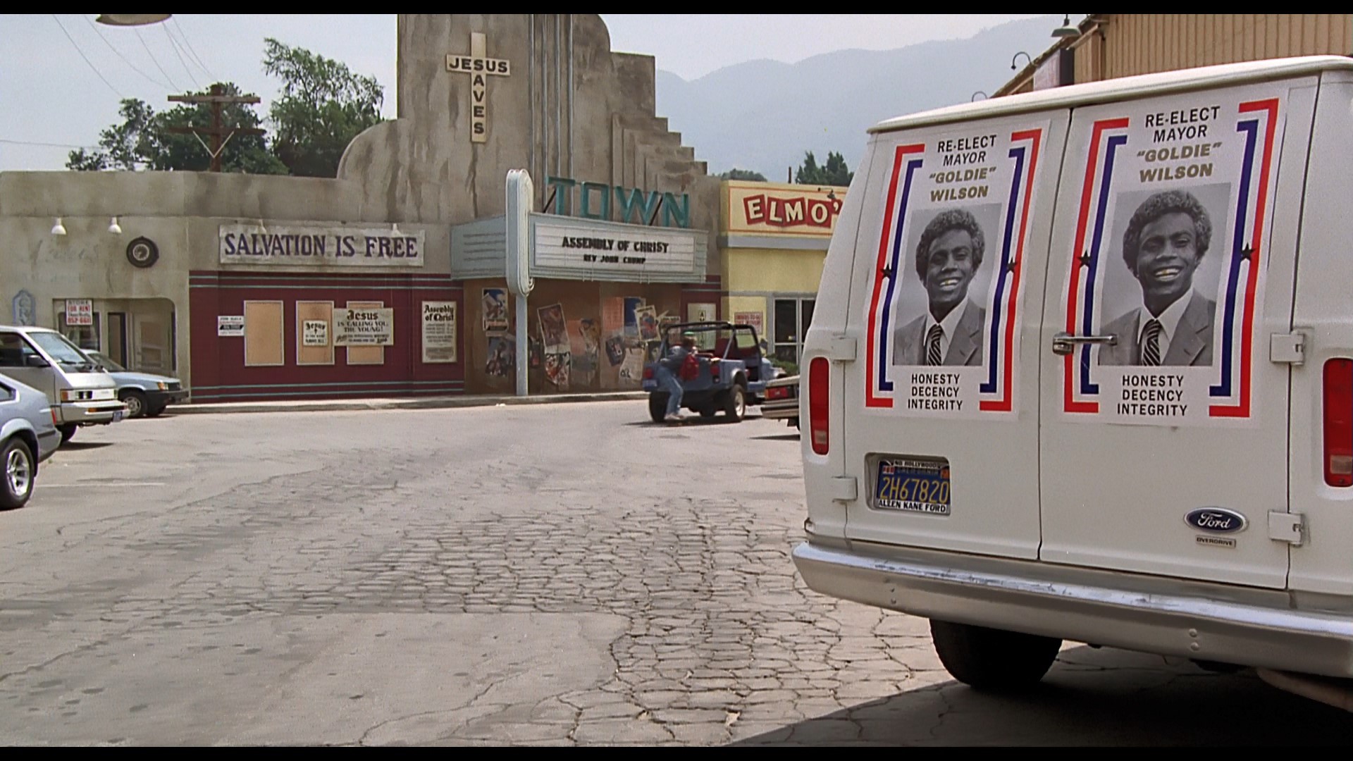 BACK TO THE FUTURE (1985) - Mayor Goldie Wilson (Donald Fullilove) Campaign Poster - Image 9 of 9