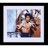 BRUCE LEE: ENTER THE DRAGON (1973) - Limited-edition Print Autographed by Michael Allin