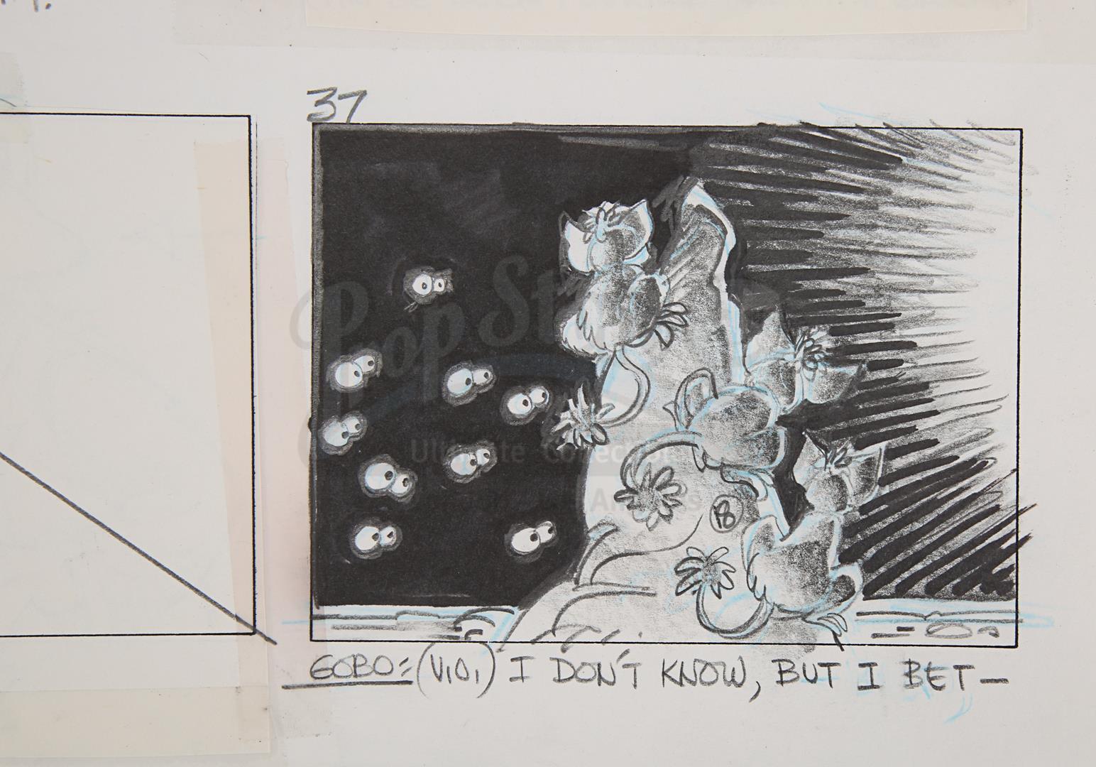 FRAGGLE ROCK: THE ANIMATED SERIES (1987) - 51 Pages of Hand-drawn Storyboards - Image 6 of 10