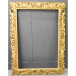A large early 19th century Florentine frame, 190 by 142cm