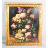 L. Silas (20th century): Floral Still Life, 49 by 39cm.