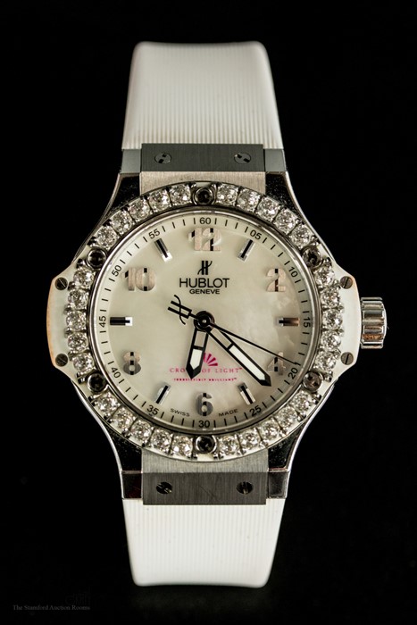 A Hublot Crown of Light ladies limited edition diamond wristwatch, serial number 866500, no 2/180,