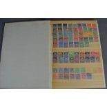 A stamp album of German stamps, to include Deutsches Reich depicting Hitler and other examples.