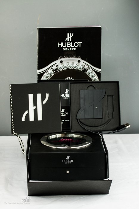 A Hublot Crown of Light ladies limited edition diamond wristwatch, serial number 866500, no 2/180, - Image 4 of 6