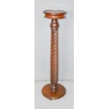 A Victorian mahogany jardinere stand, 109cm high.