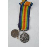 A 1914-1918 medal and dog tag to PTE Lockwood S4218280.