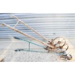 Jalo Jiffy seeder, Planet Jr hand plow.