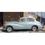 A vintage Rover P4, registration number 893 EAB