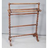 A 19th century towel rail