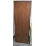 A wooden cupboard, Marsh Jones and Cribb 185 by 60 by 56cm.