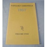 Felix Topolski's Chronicles, 1957, folio of works and writings.