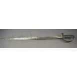 An English Rifle Brigade sword dated 1879.