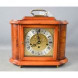 A reproduction Rapport of London mantle clock, 29cm high.
