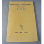 Felix Topolski's Chronicles, 1954, folio of works and writings.