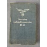 A German military handbook WWII, Deuticher Luftwaffenkalender 1943.