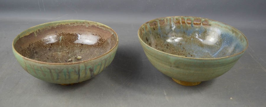 Two Studio ware bowls.