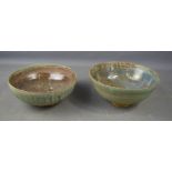 Two Studio ware bowls.