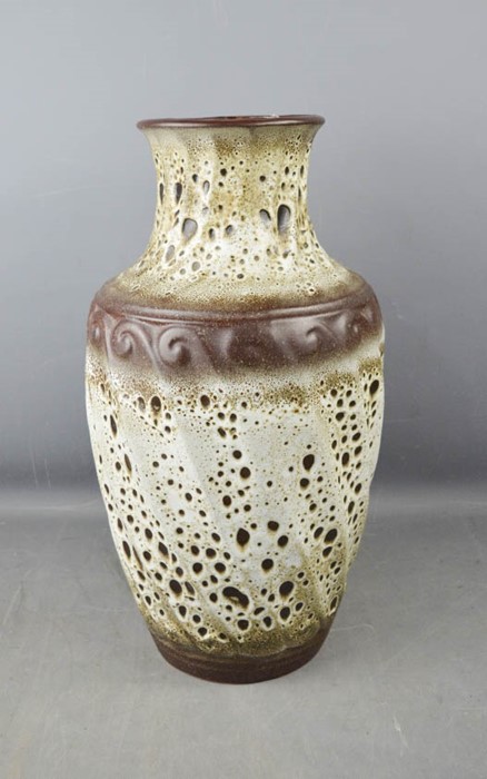 A West German vase, no 7220-50 impressed to the base.