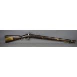 A rare First Pattern Brunswick rifle no 24 of 600 by W.T. Bond.